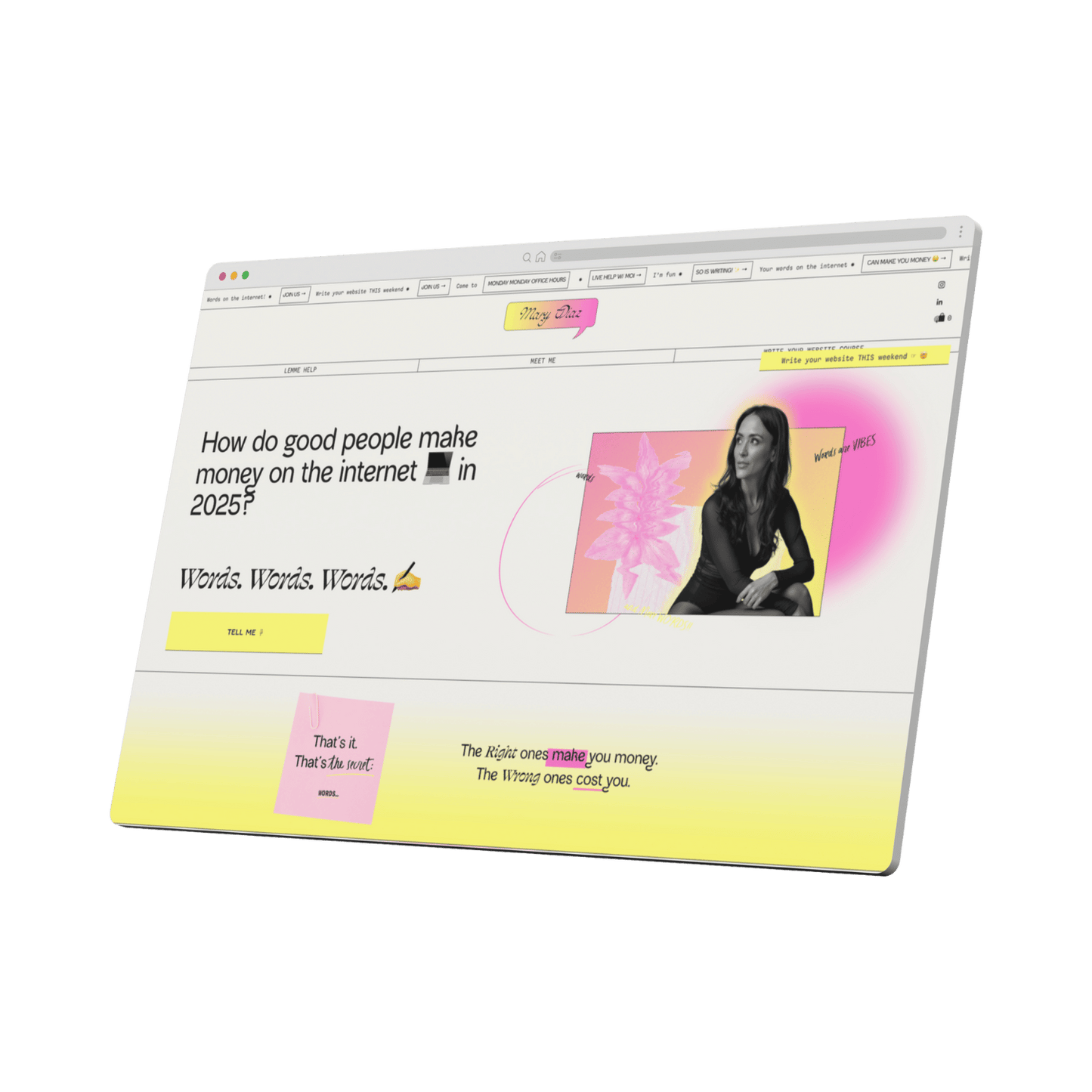COSMO Squarespace Template