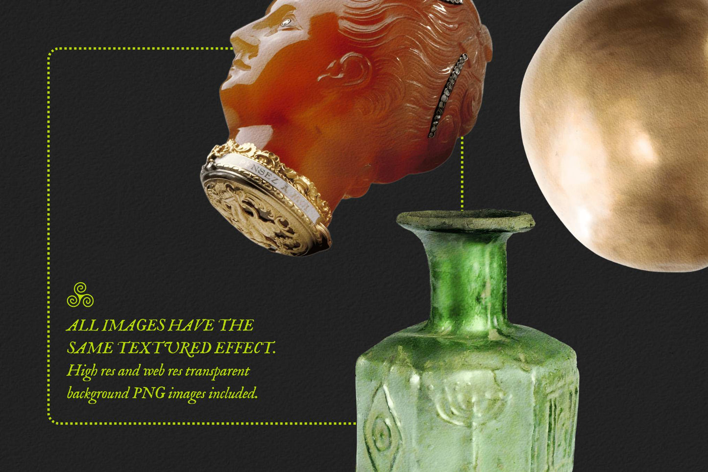 Trinket Girlie Digital Collage Kit