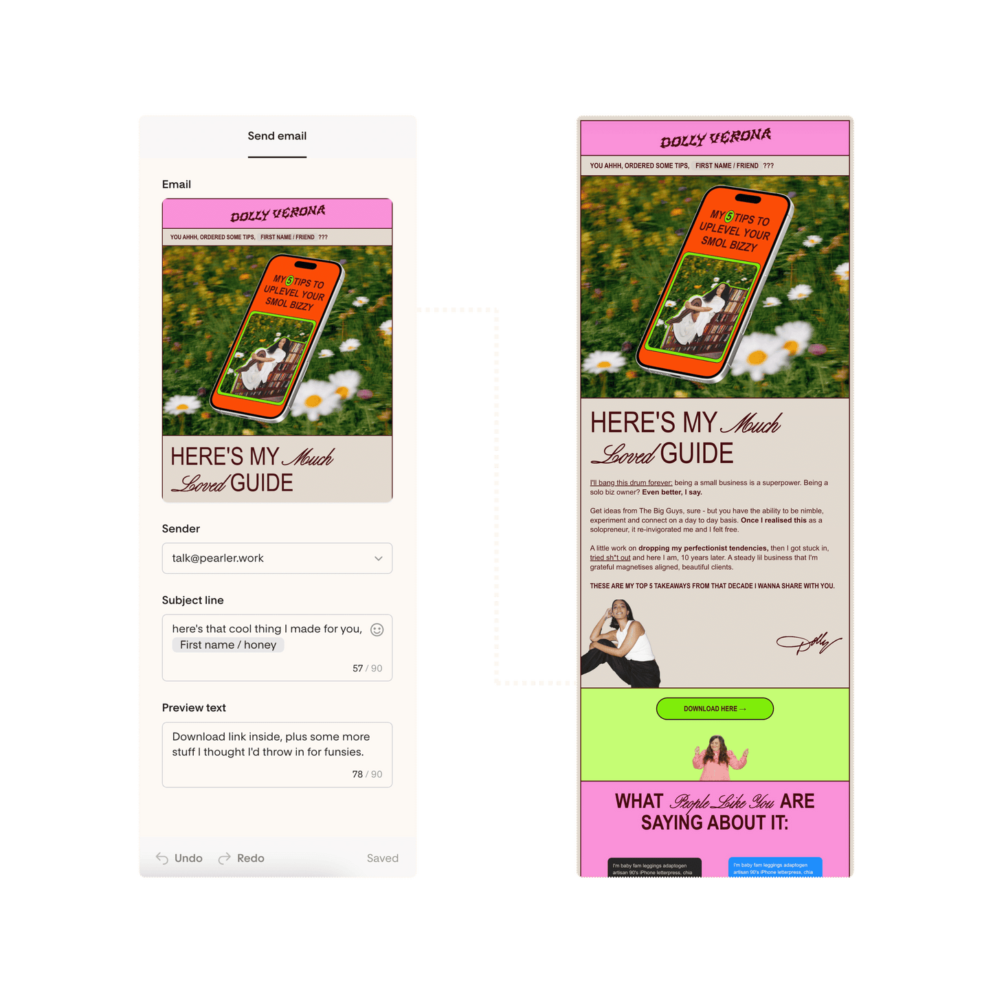 Flodesk Soft Sell Workflow