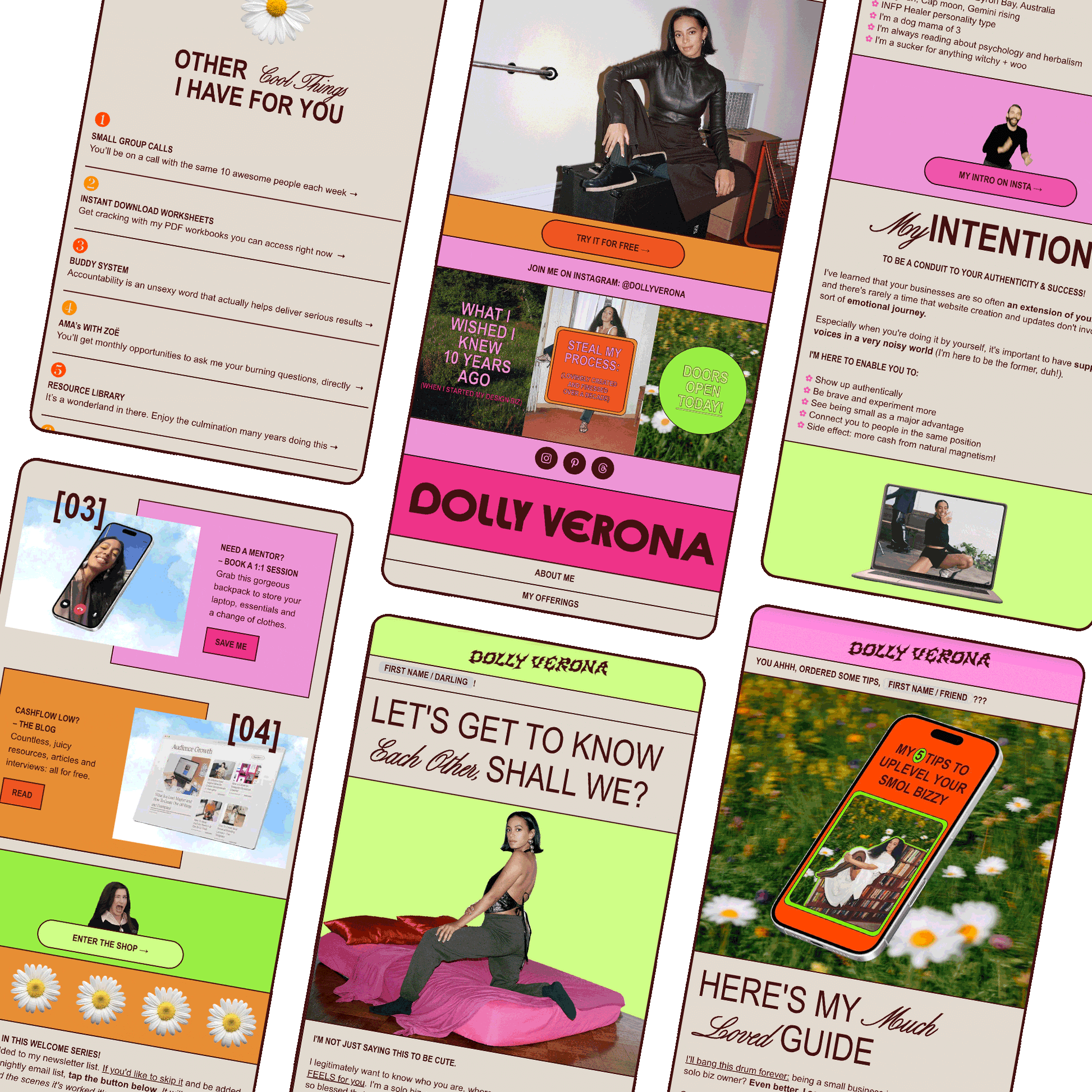 Flodesk Soft Sell Workflow PEARLER DIY Maximalist Templates